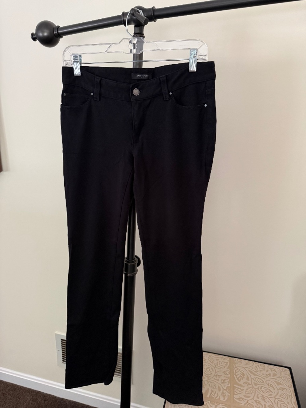Ann Taylor Black Stretch Career Work Pants
